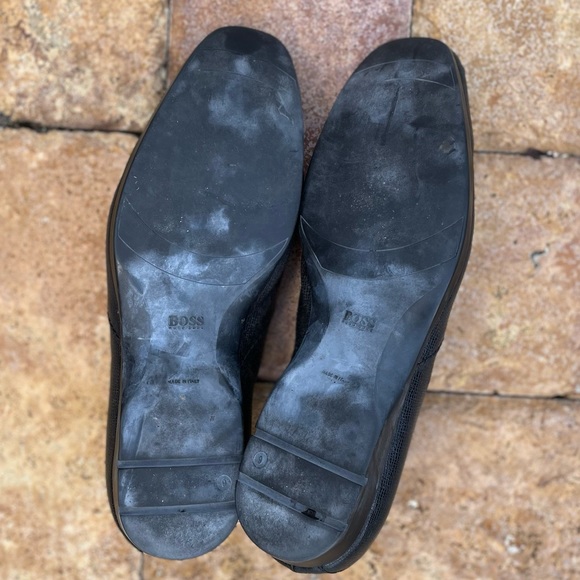 Hugo Boss Leather Dress Shoes Sz 10 - Picture 7 of 7
